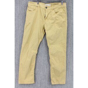 Today Is Beautiful Ron Herman Chino Pants Mens Size 36 Yellow Lightweight Italy